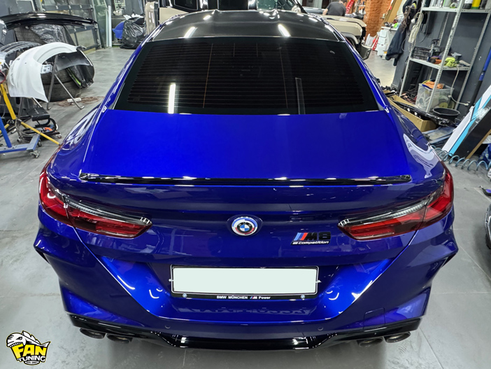Ремонт карбоновой крыши на БМВ (BMW) M8 Competition F93