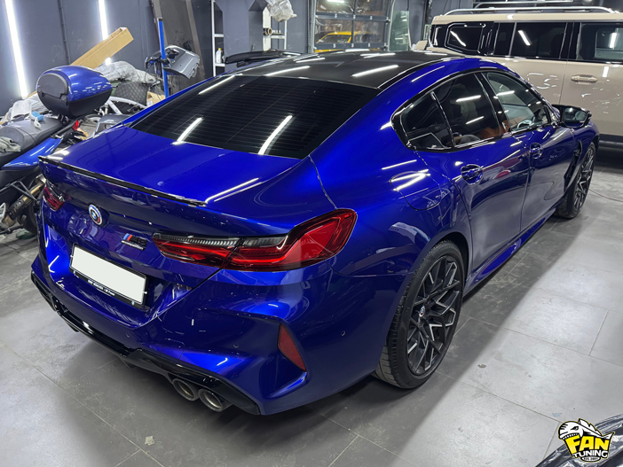 Ремонт карбоновой крыши на БМВ (BMW) M8 Competition F93