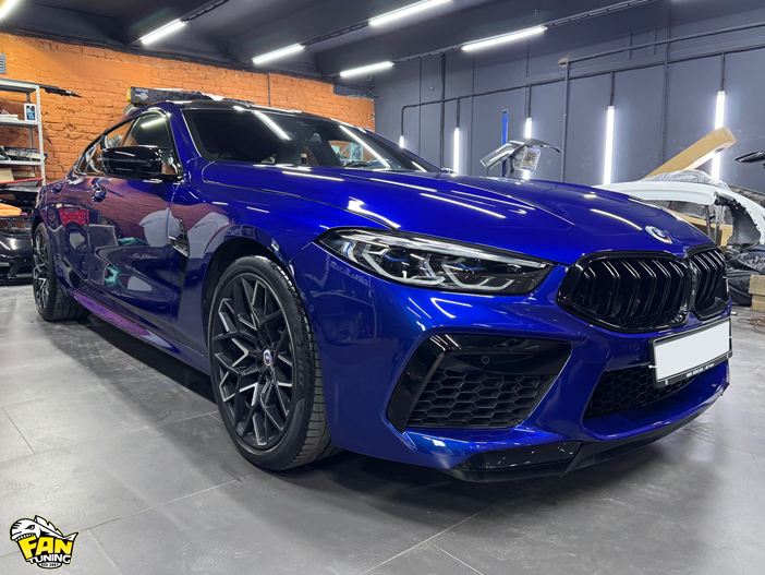Ремонт карбоновой крыши на БМВ (BMW) M8 Competition F93