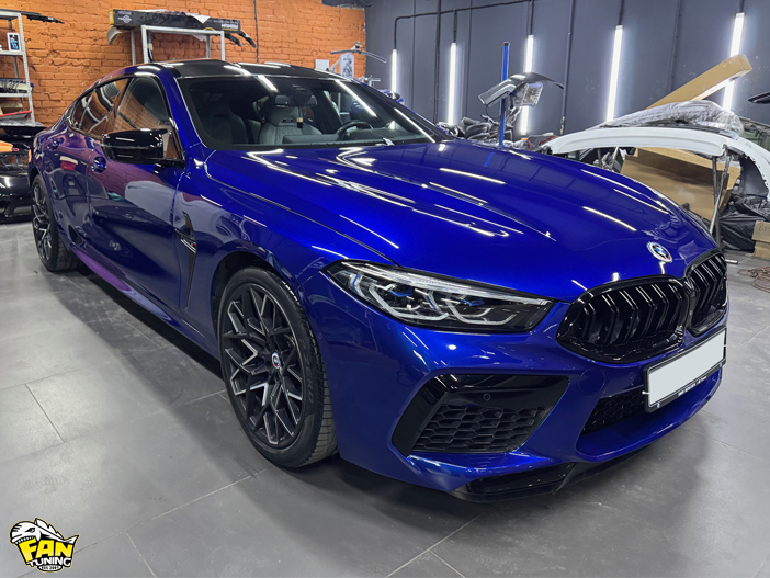 Ремонт карбоновой крыши на БМВ (BMW) M8 Competition F93