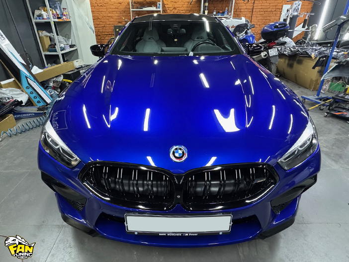 Ремонт карбоновой крыши на БМВ (BMW) M8 Competition F93