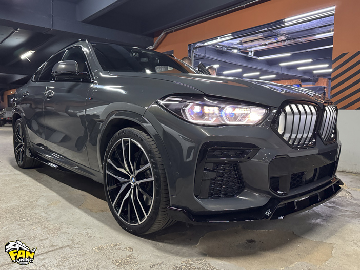 Установка обвеса на БМВ (BMW) X6 G06