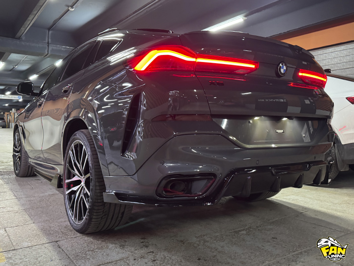 Установка обвеса на БМВ (BMW) X6 G06