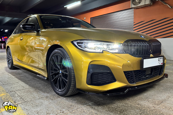 Установка внешнего тюнинга (обвеса) на БМВ (BMW) 3 G20
