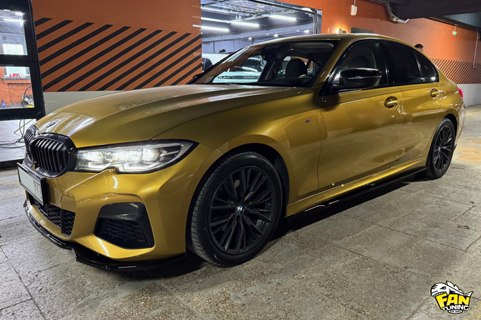 Установка внешнего тюнинга (обвеса) на БМВ (BMW) 3 G20