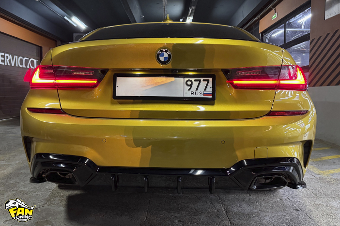Установка внешнего тюнинга (обвеса) на БМВ (BMW) 3 G20