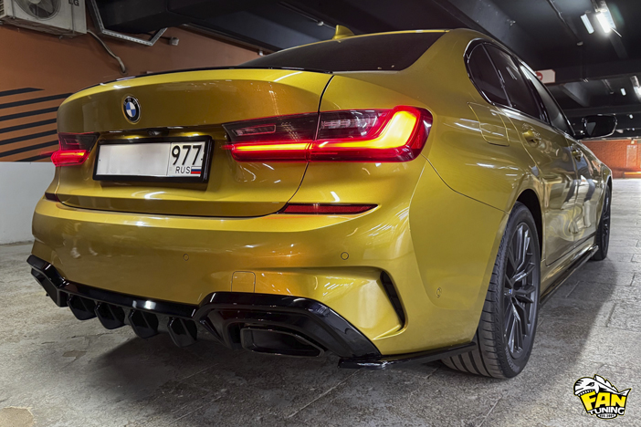 Установка внешнего тюнинга (обвеса) на БМВ (BMW) 3 G20