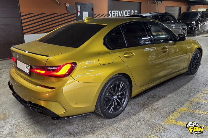 Установка внешнего тюнинга (обвеса) на БМВ (BMW) 3 G20