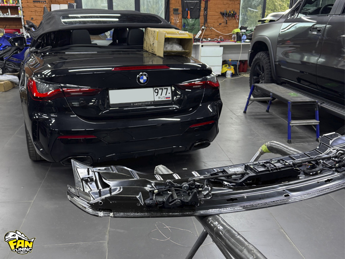 Ремонт тента кабриолета на БМВ (BMW) 4 G23