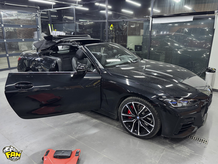 Ремонт тента кабриолета на БМВ (BMW) 4 G23