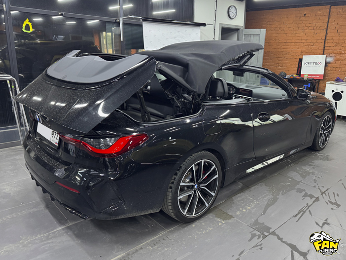 Ремонт тента кабриолета на БМВ (BMW) 4 G23