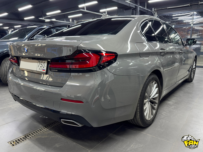 Антихром деталей экстерьера на БМВ (BMW) G30