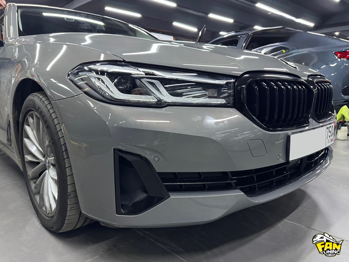 Антихром деталей экстерьера на БМВ (BMW) G30