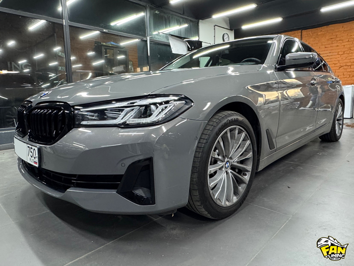 Антихром деталей экстерьера на БМВ (BMW) G30
