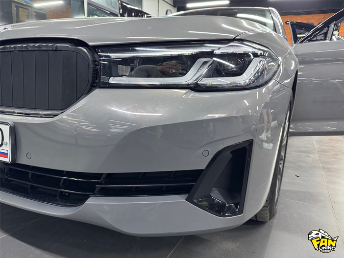 Антихром деталей экстерьера на БМВ (BMW) G30