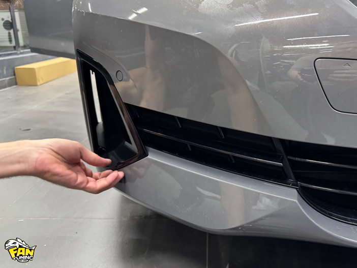 Антихром деталей экстерьера на БМВ (BMW) G30