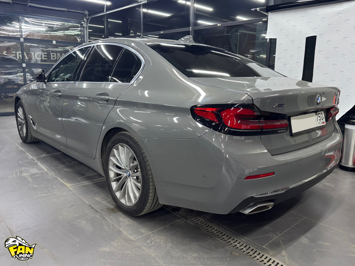Антихром деталей экстерьера на БМВ (BMW) G30