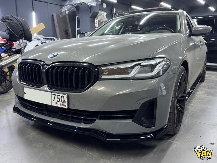 Продолжение тюнинга БМВ (BMW) G30 - установка обвеса