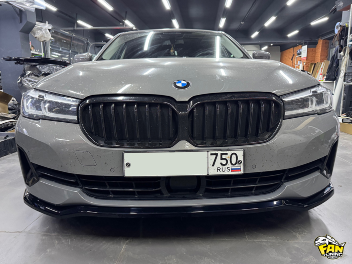 Продолжение тюнинга БМВ (BMW) G30 - установка обвеса
