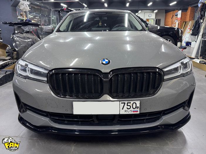 Продолжение тюнинга БМВ (BMW) G30 - установка обвеса