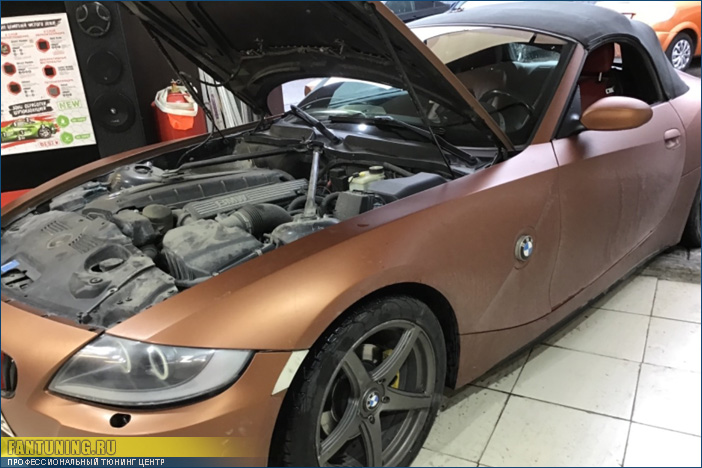 Покраска кабриолетной ткани на BMW Z4 и не только...