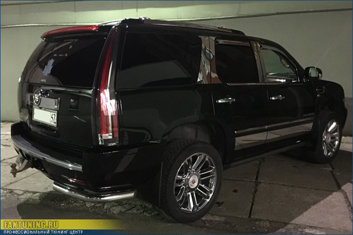 Замена линз в фарах Кадиллака Эскалейд (Cadillac Escalade)