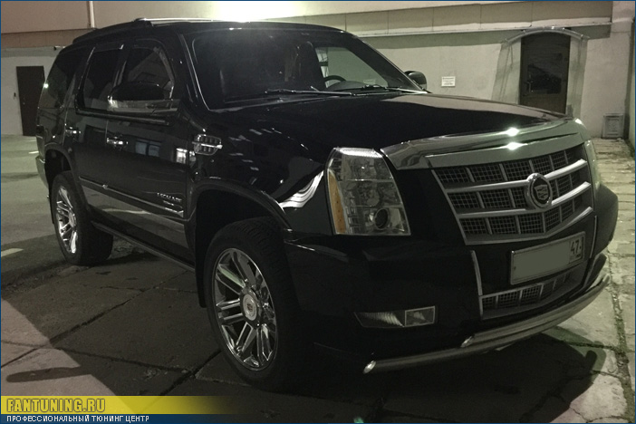 Замена линз в фарах Кадиллака Эскалейд (Cadillac Escalade)