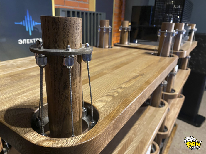 Ламинация кованным карбоном корпусов колонок Hi-End акустики