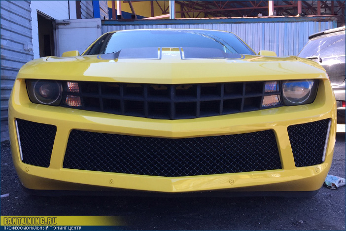 Небольшой тюнинг бамперов на Шевроле Камаро ( Chevrolet Camaro )