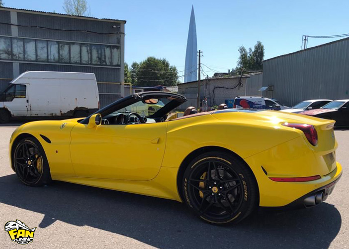 Небольшой ремонт складной крыши на Феррари (Ferrari) California 2