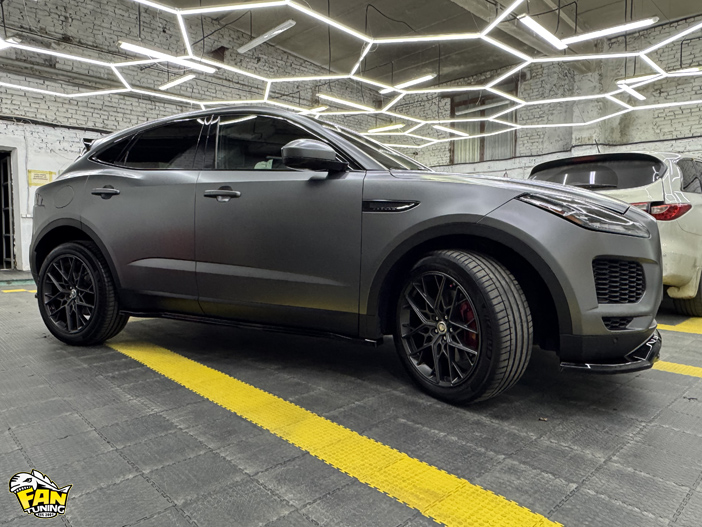 Установка аэродинамического обвеса на Ягуар (Jaguar) E-Pace