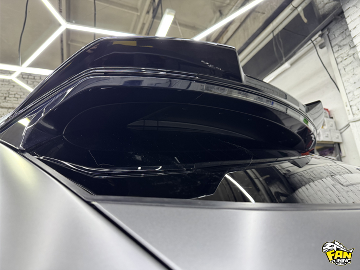 Установка аэродинамического обвеса на Ягуар (Jaguar) E-Pace