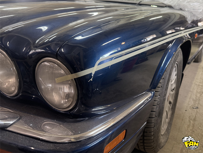 Комплекс работ по Ягуару (Jaguar) XJ 1995 года