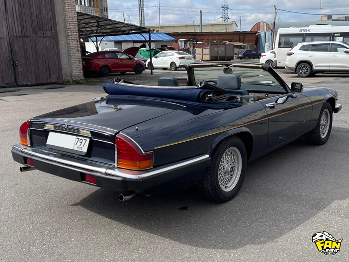 Комплексная реставрация Ягуара (Jaguar) XJS cabriolet 1988 года выпуска