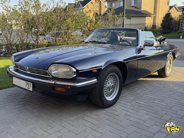 Комплексная реставрация Ягуара (Jaguar) XJS cabriolet 1988 года выпуска