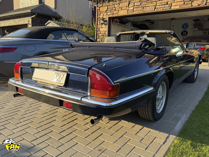 Комплексная реставрация Ягуара (Jaguar) XJS cabriolet 1988 года выпуска