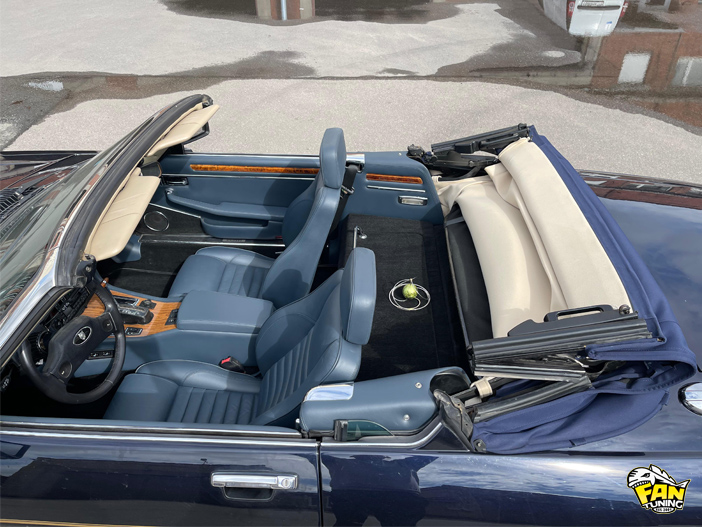 Комплексная реставрация Ягуара (Jaguar) XJS cabriolet 1988 года выпуска