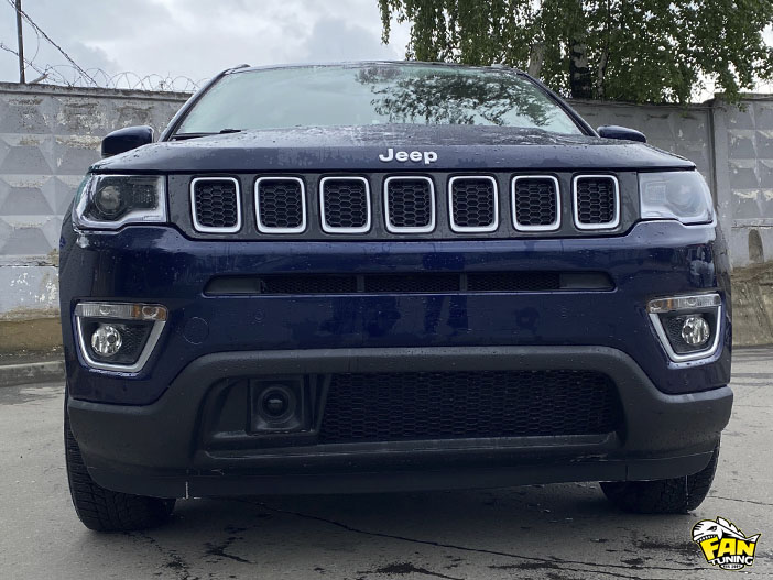 Уменьшение свеса переднего бампера на JEEP Compass