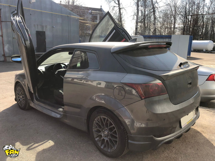 Установка ламбодверей LSD Lambo Doors на КИА Про Сид (KIA Pro Ceed)