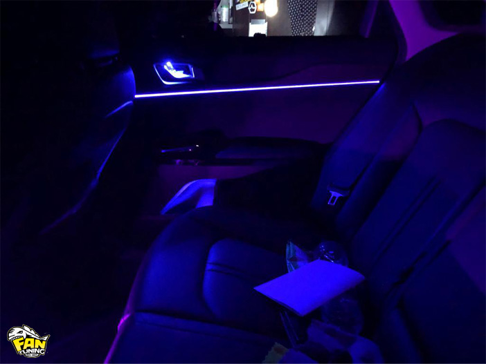 Установка подсветки салона Ambient Light на КИА (KIA) K5