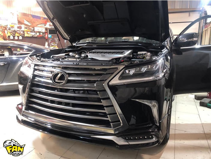 Установка обвеса Double Eight на Лексус (Lexus) LX450d