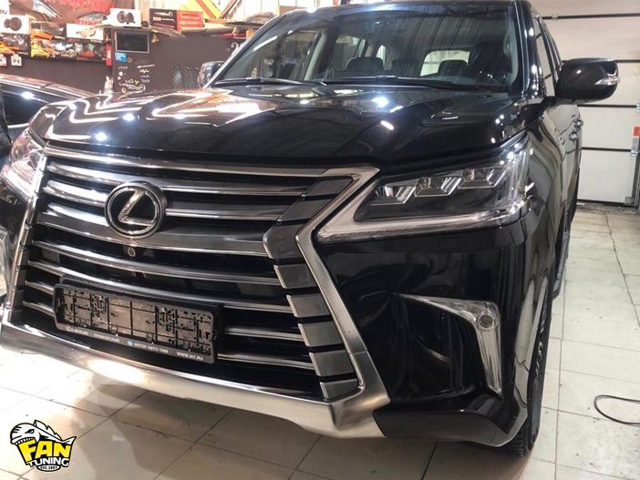 Установка обвеса Double Eight на Лексус (Lexus) LX450d