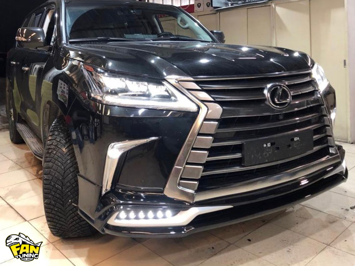 Установка обвеса Double Eight на Лексус (Lexus) LX450d