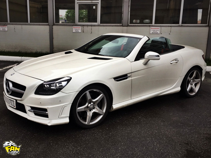 Ремонт гидравлической системы кабриолета Мерседес (Mercedes) SLK R172