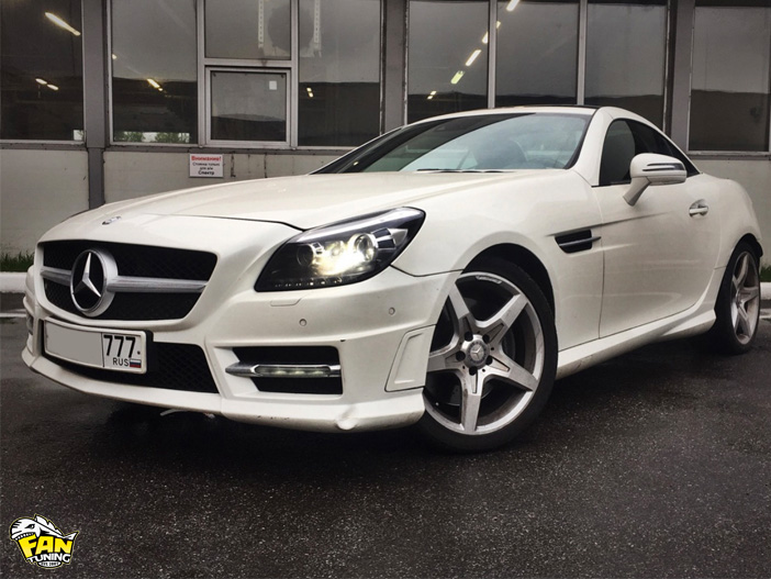 Ремонт гидравлической системы кабриолета Мерседес (Mercedes) SLK R172