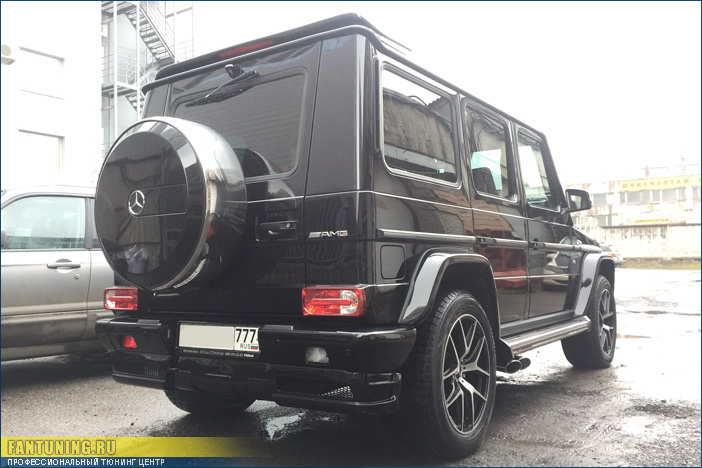 Небольшой тюнинг Гелендваген в стиле Хаманн (Hamann) на Mercedes G