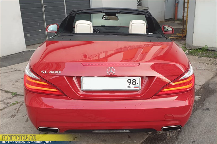 ТО кабриолета Mercedes-Benz SL R231