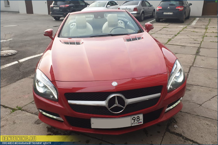 ТО кабриолета Mercedes-Benz SL R231