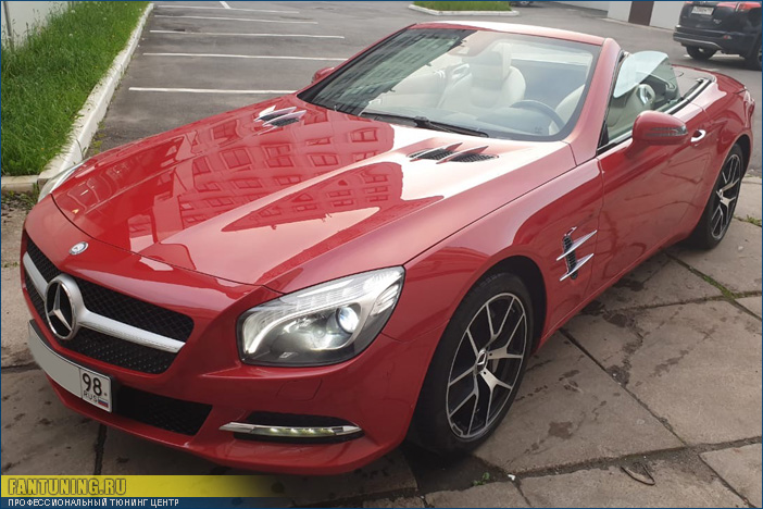 ТО кабриолета Mercedes-Benz SL R231