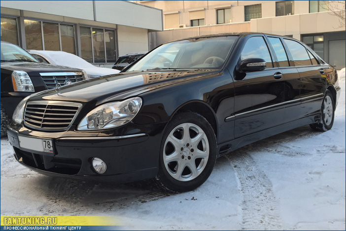 Кузовной ремонт и покраска Мерседеса Пульман (Mercedes Pullman) в кузове W220